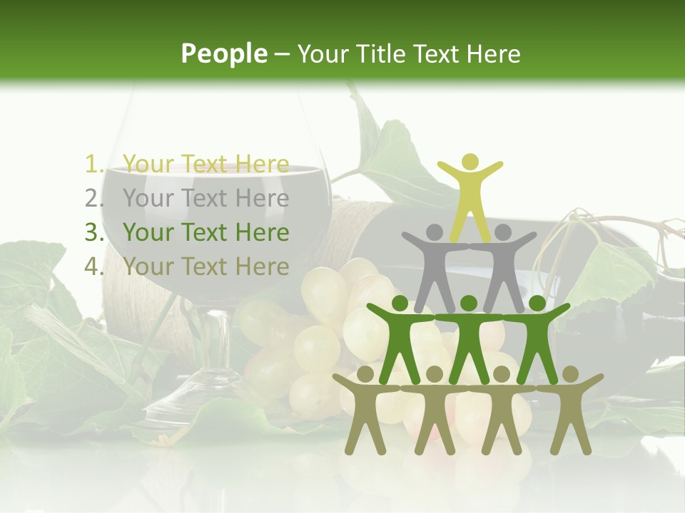 Harvest Gourmet Green PowerPoint Template