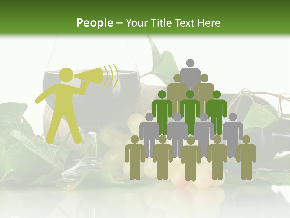 Harvest Gourmet Green PowerPoint Template