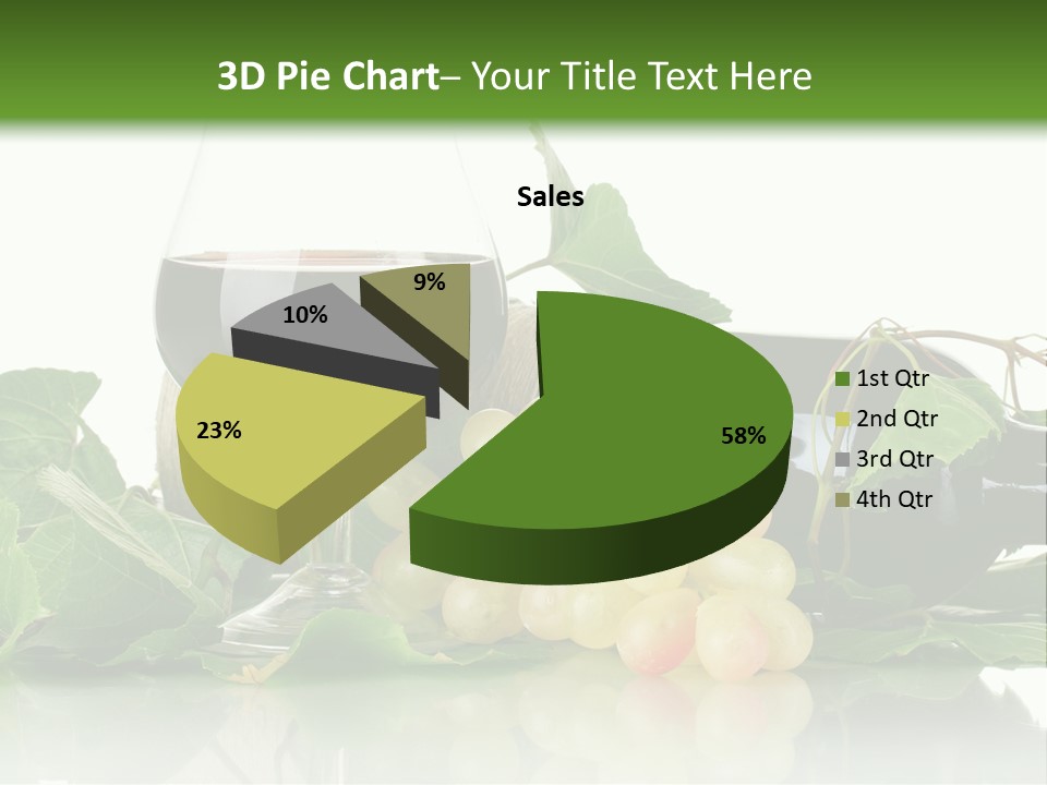 Harvest Gourmet Green PowerPoint Template