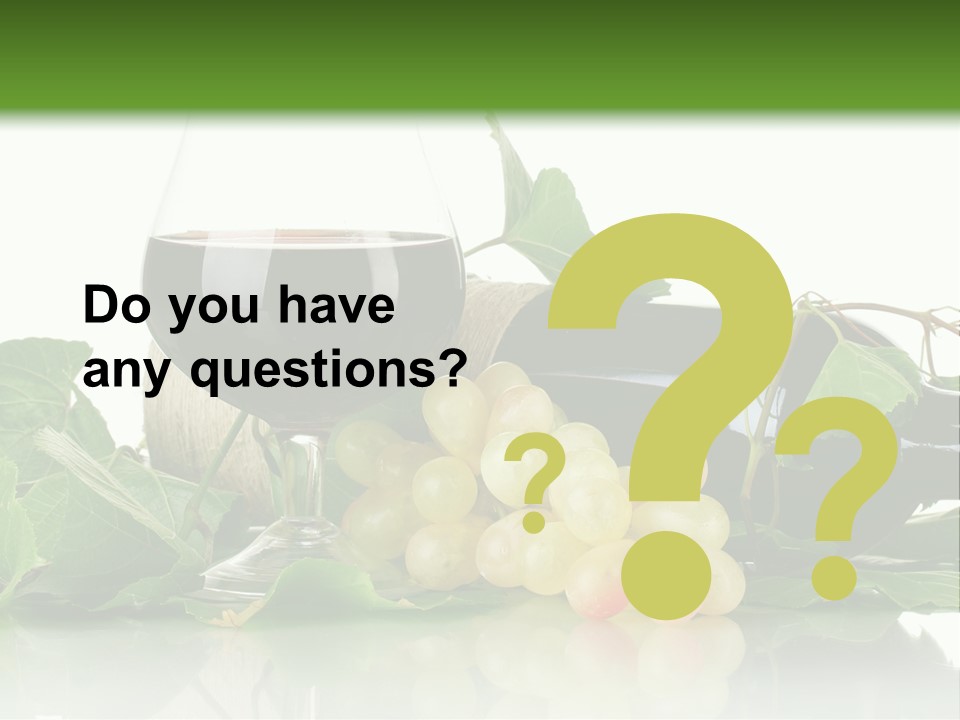 Harvest Gourmet Green PowerPoint Template