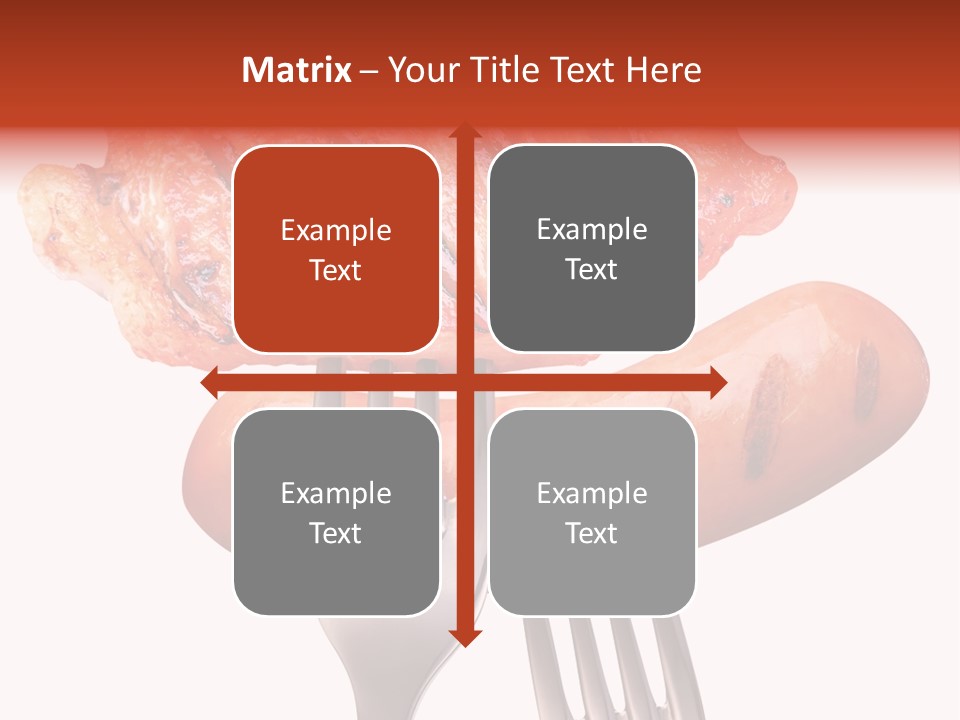 Fried Grilling Path PowerPoint Template