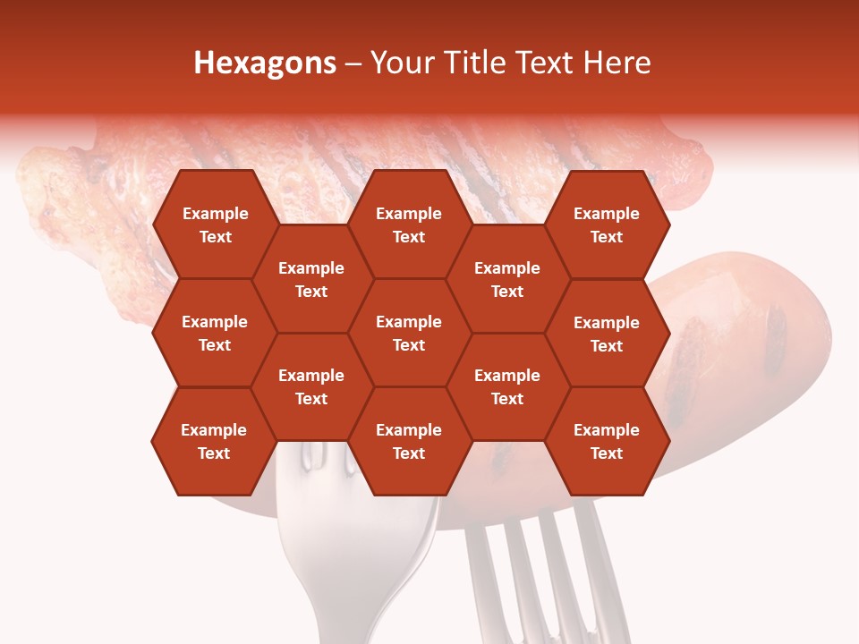 Fried Grilling Path PowerPoint Template