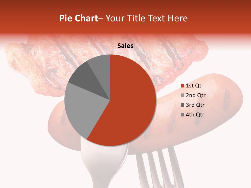 Fried Grilling Path PowerPoint Template