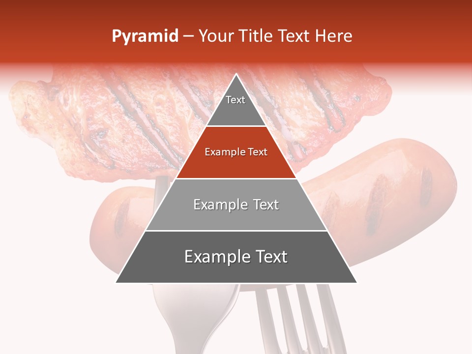 Fried Grilling Path PowerPoint Template