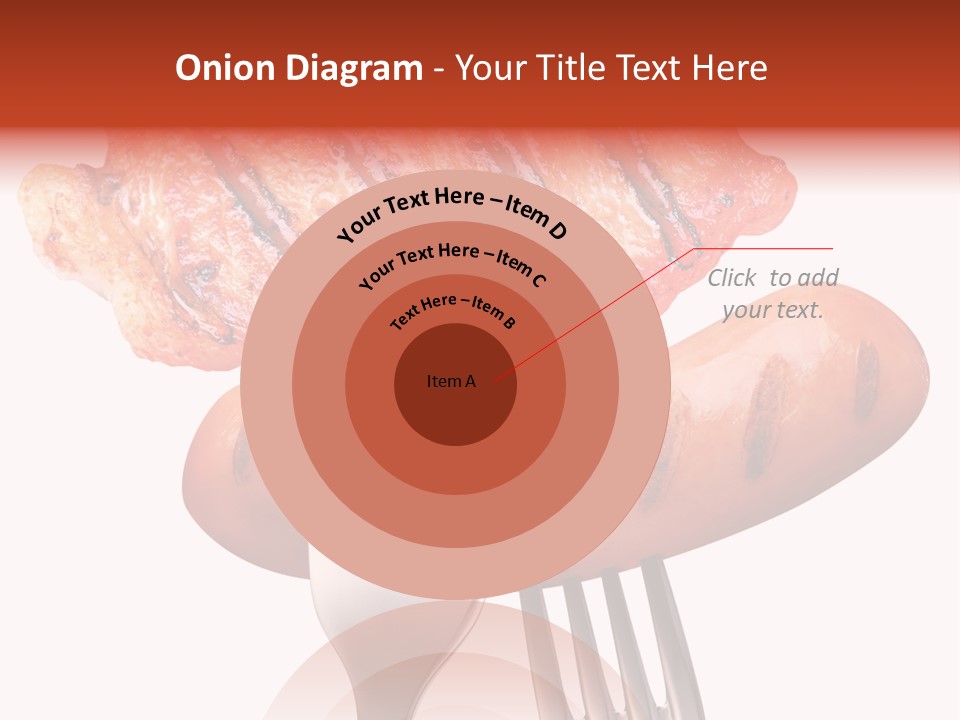 Fried Grilling Path PowerPoint Template