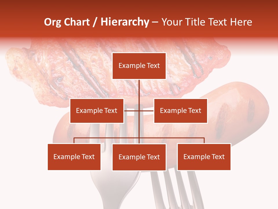 Fried Grilling Path PowerPoint Template