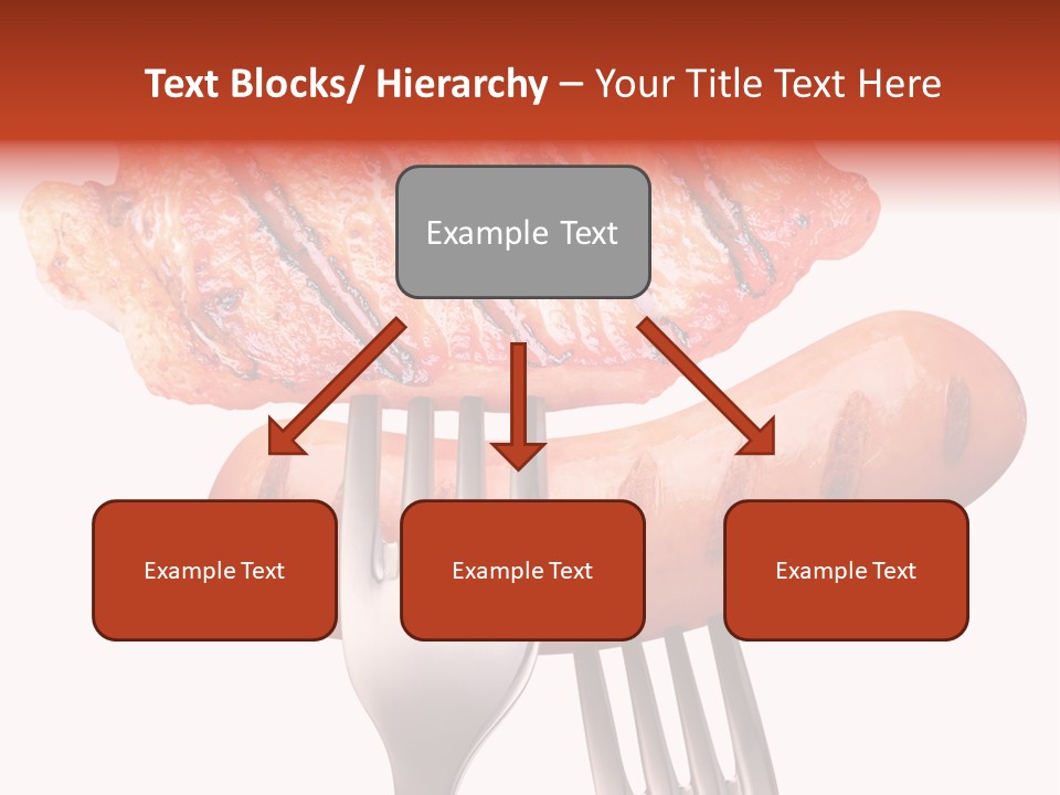 Fried Grilling Path PowerPoint Template