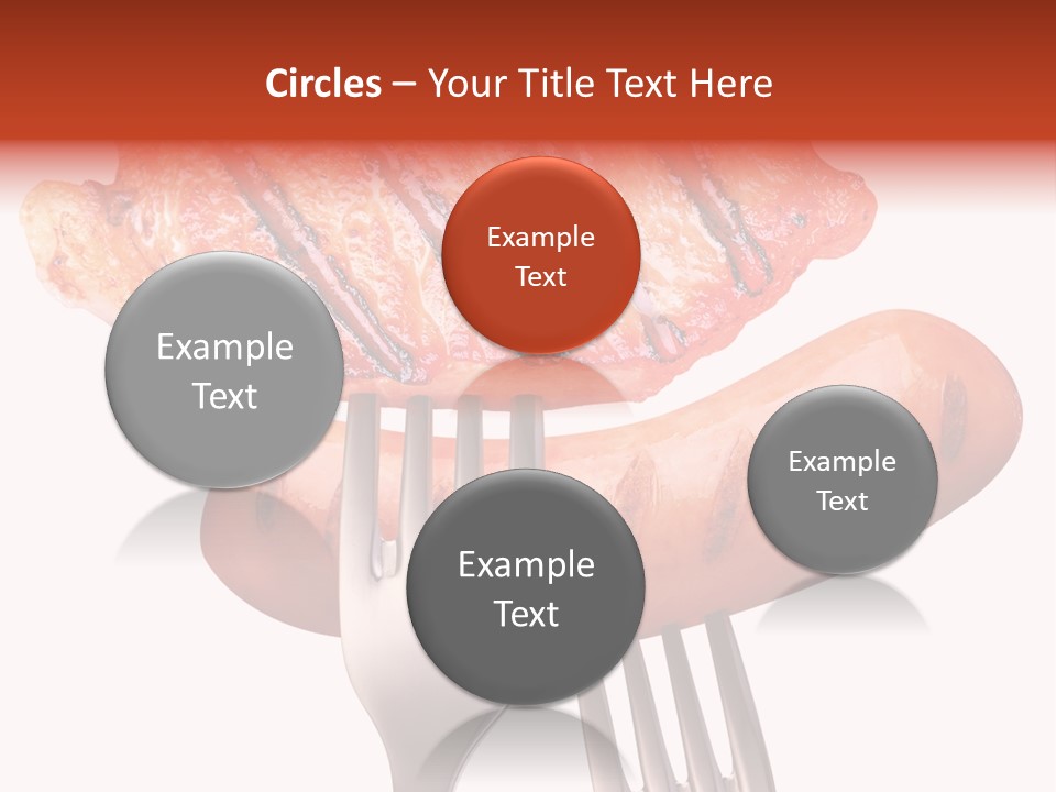 Fried Grilling Path PowerPoint Template