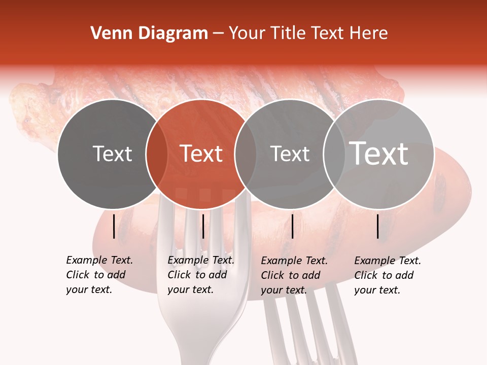 Fried Grilling Path PowerPoint Template