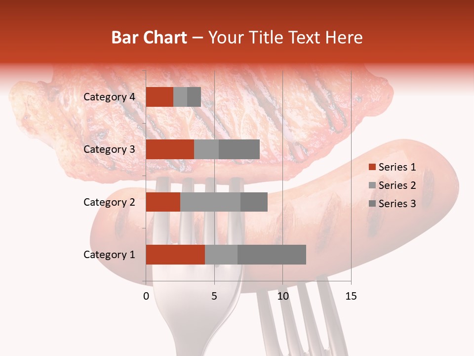 Fried Grilling Path PowerPoint Template