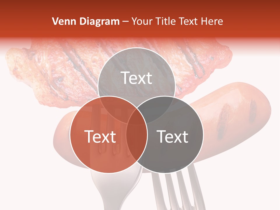 Fried Grilling Path PowerPoint Template