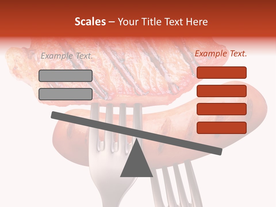 Fried Grilling Path PowerPoint Template