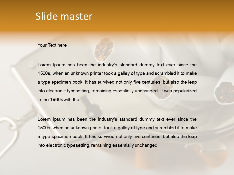 Fresh Scrambled Breakfast PowerPoint Template