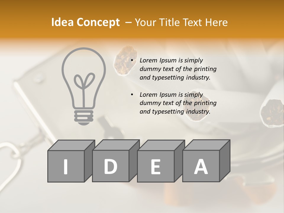 Fresh Scrambled Breakfast PowerPoint Template