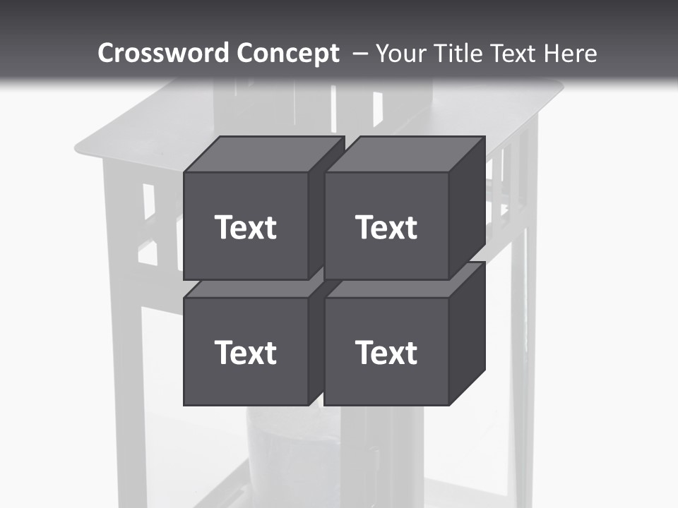 Decorative Illuminated East PowerPoint Template