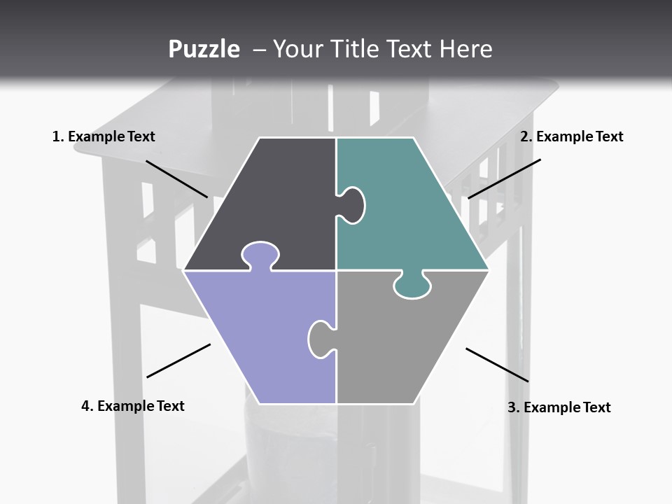 Decorative Illuminated East PowerPoint Template