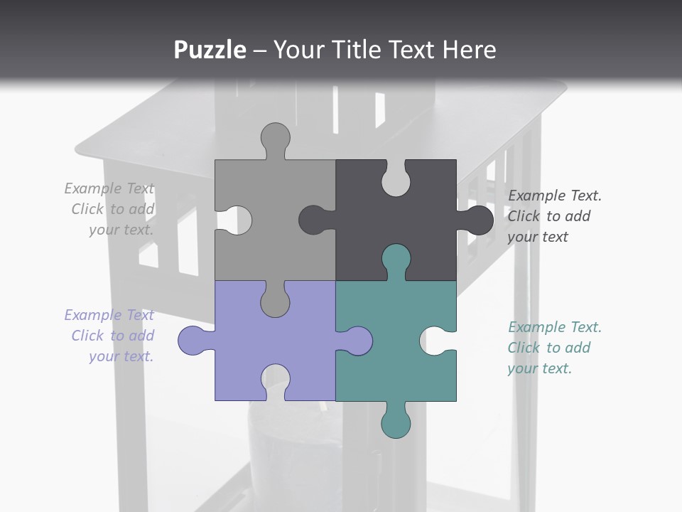 Decorative Illuminated East PowerPoint Template