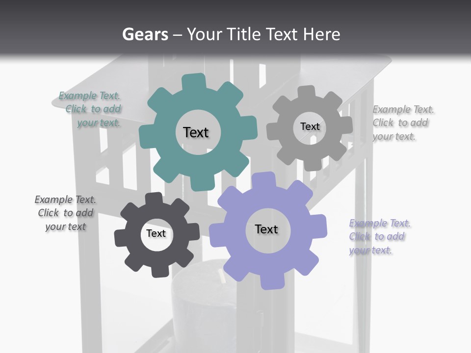 Decorative Illuminated East PowerPoint Template