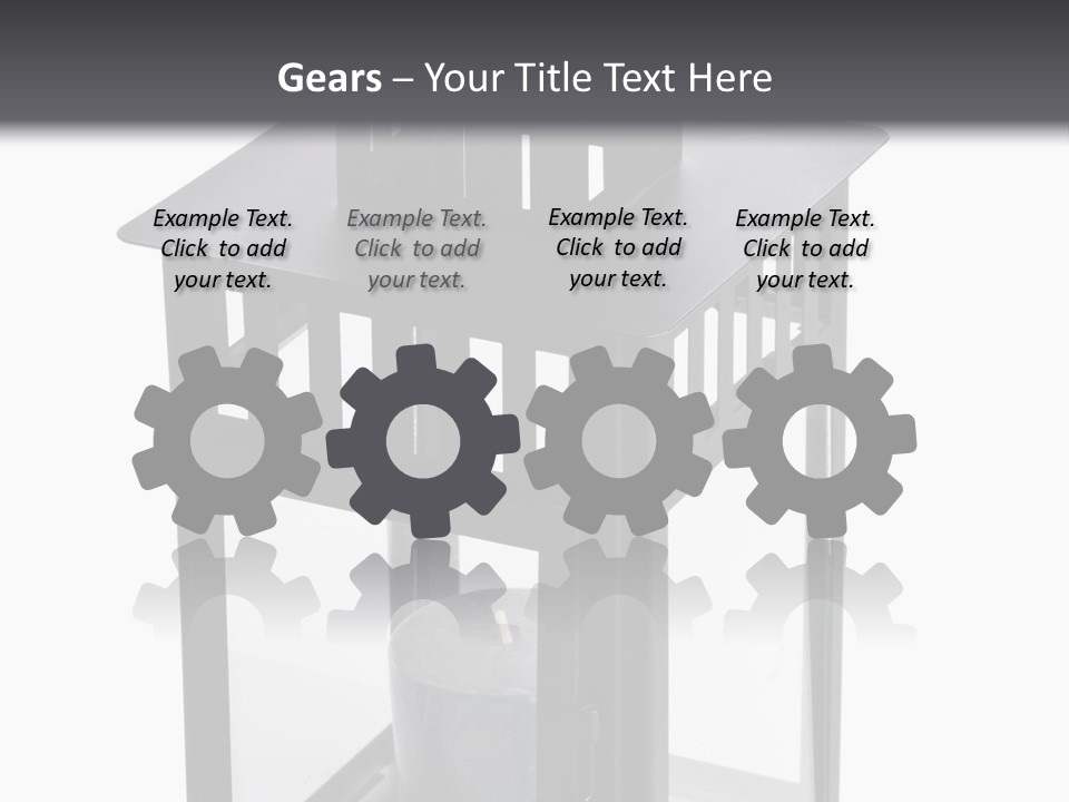 Decorative Illuminated East PowerPoint Template