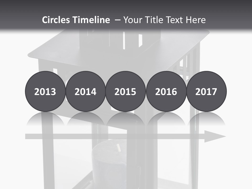 Decorative Illuminated East PowerPoint Template