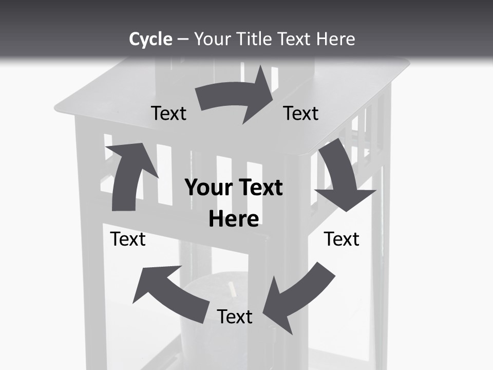 Decorative Illuminated East PowerPoint Template