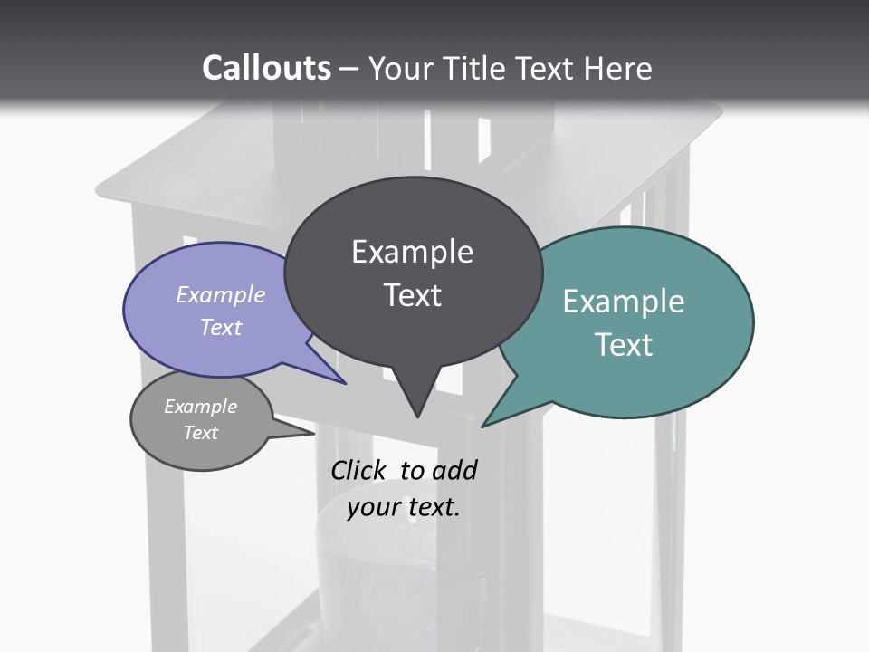 Decorative Illuminated East PowerPoint Template