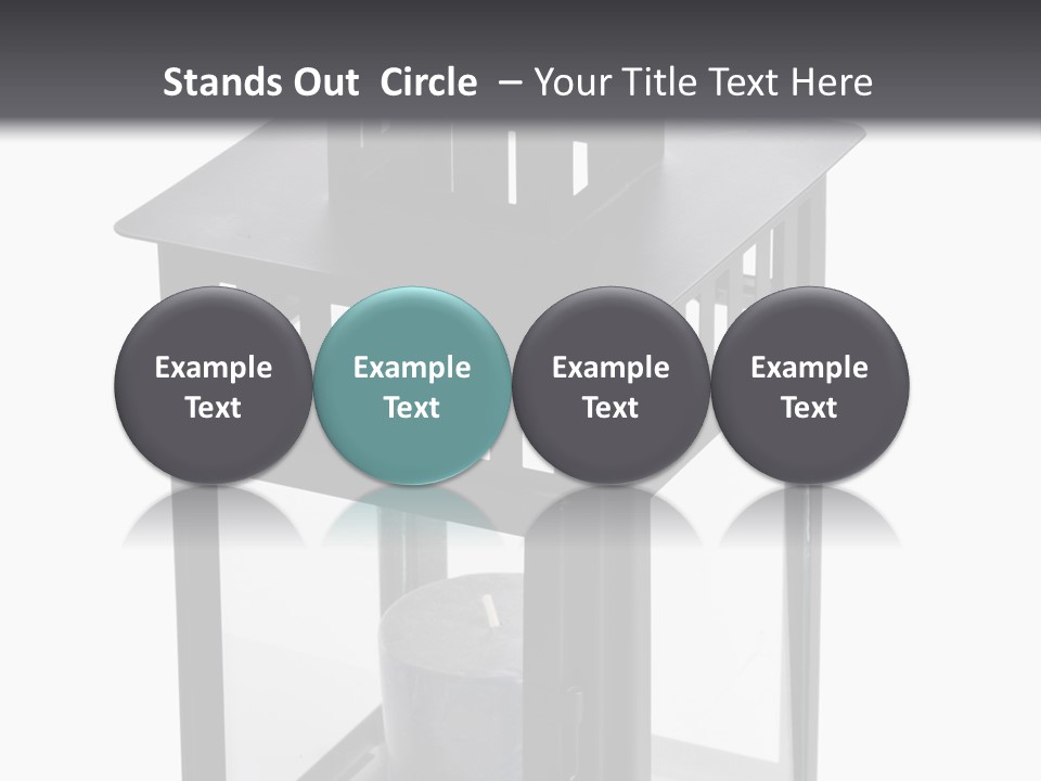 Decorative Illuminated East PowerPoint Template