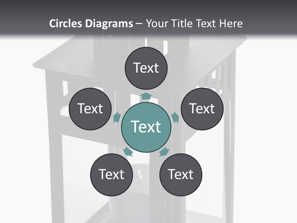 Decorative Illuminated East PowerPoint Template