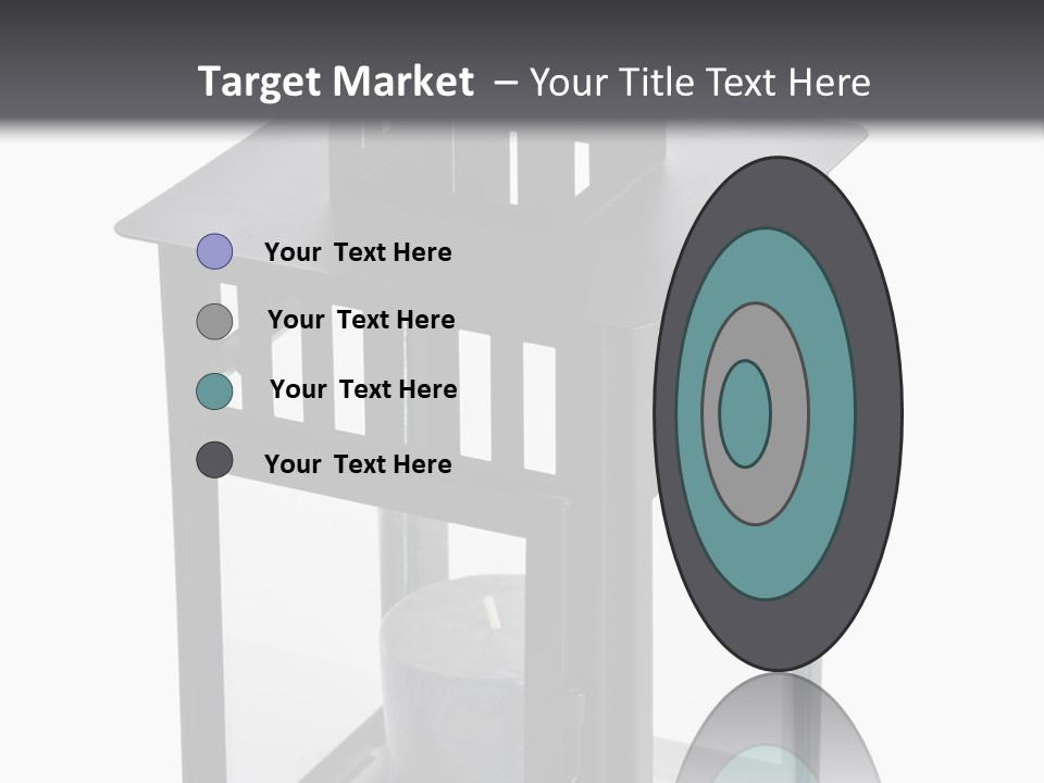 Decorative Illuminated East PowerPoint Template