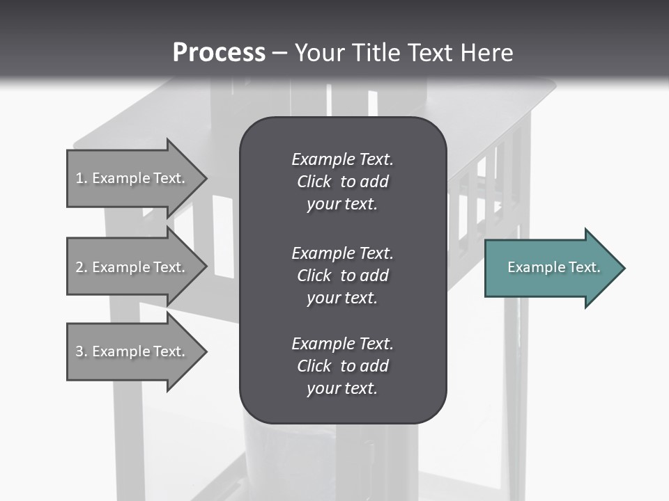 Decorative Illuminated East PowerPoint Template