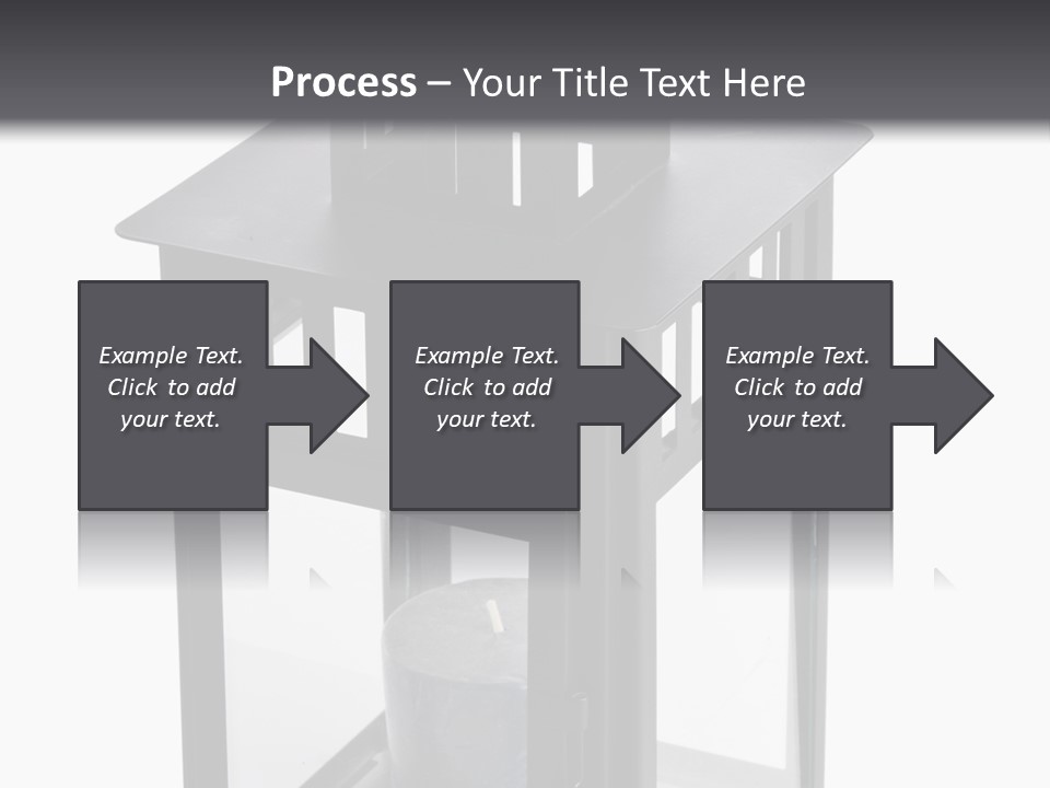 Decorative Illuminated East PowerPoint Template