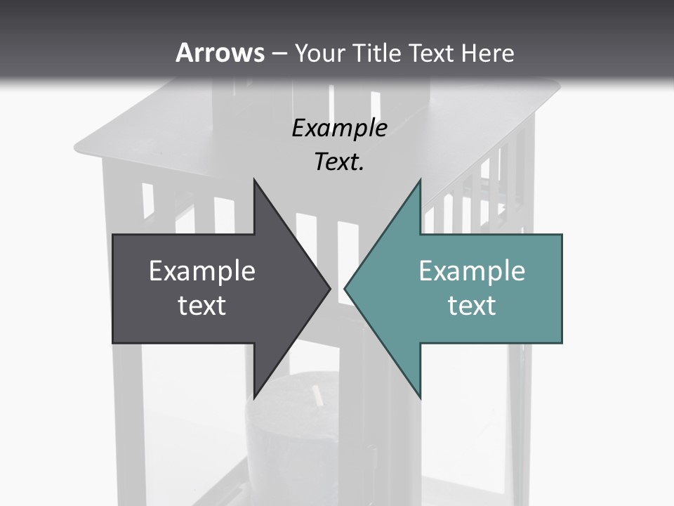 Decorative Illuminated East PowerPoint Template