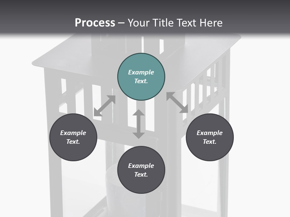 Decorative Illuminated East PowerPoint Template