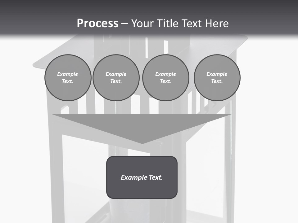 Decorative Illuminated East PowerPoint Template