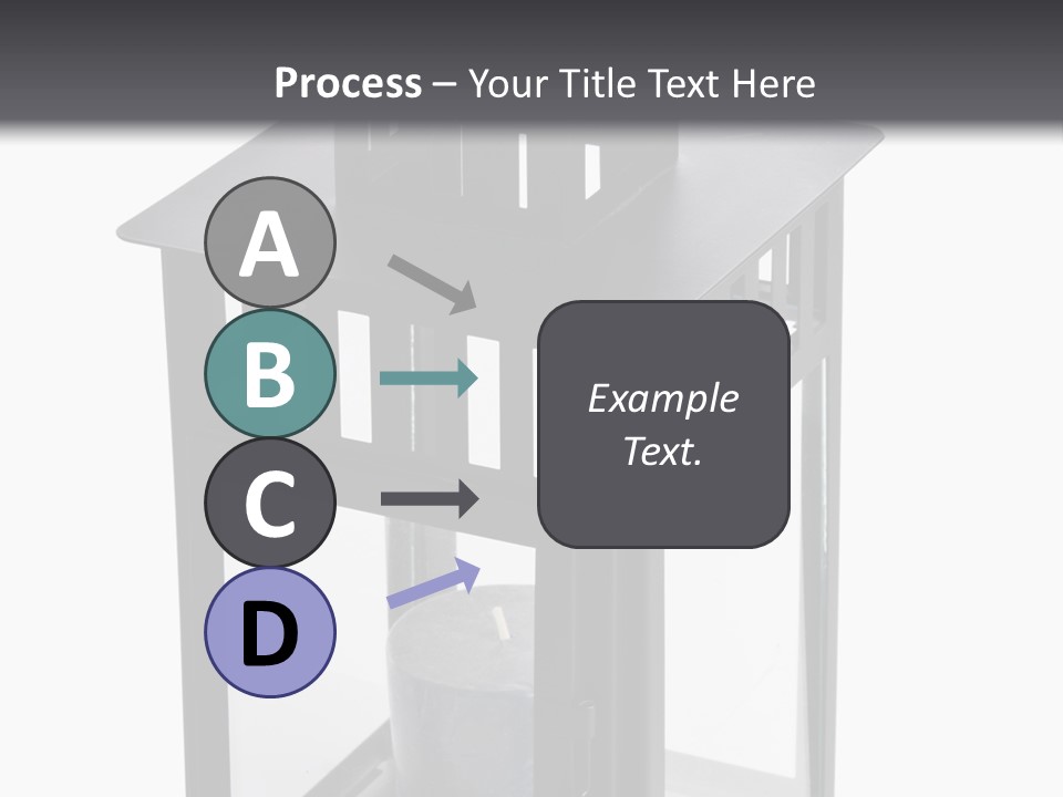 Decorative Illuminated East PowerPoint Template