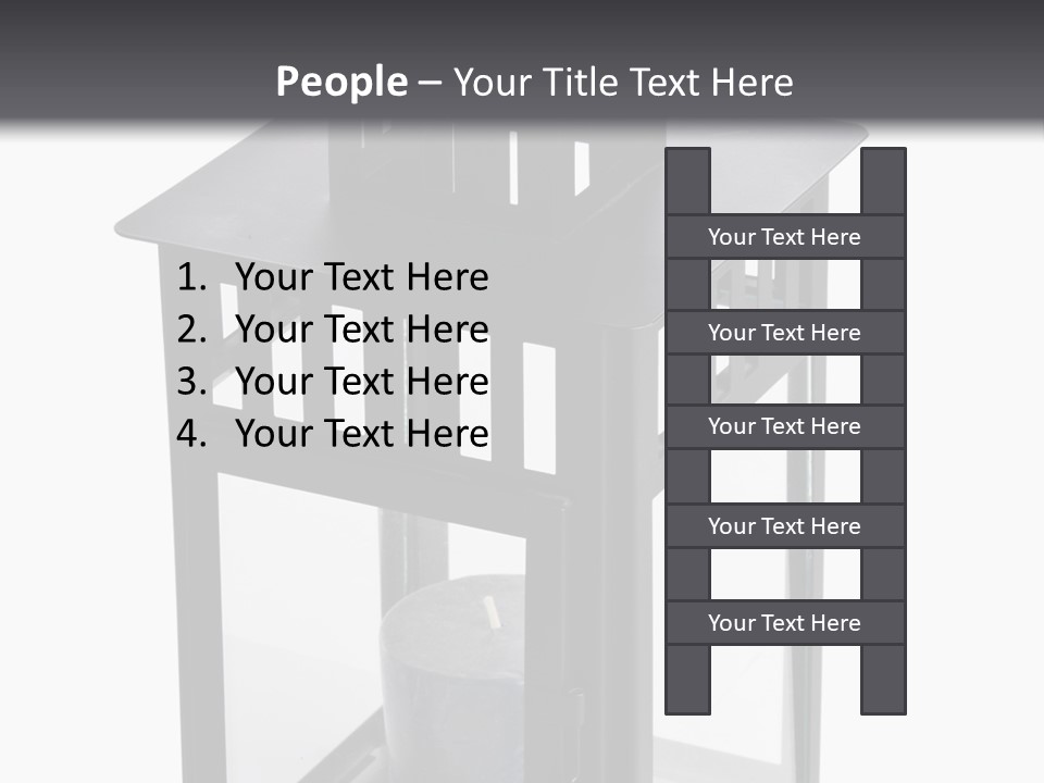 Decorative Illuminated East PowerPoint Template