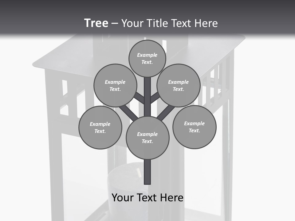 Decorative Illuminated East PowerPoint Template