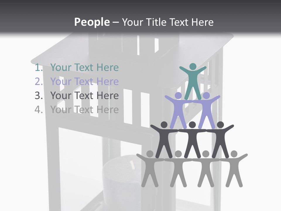 Decorative Illuminated East PowerPoint Template