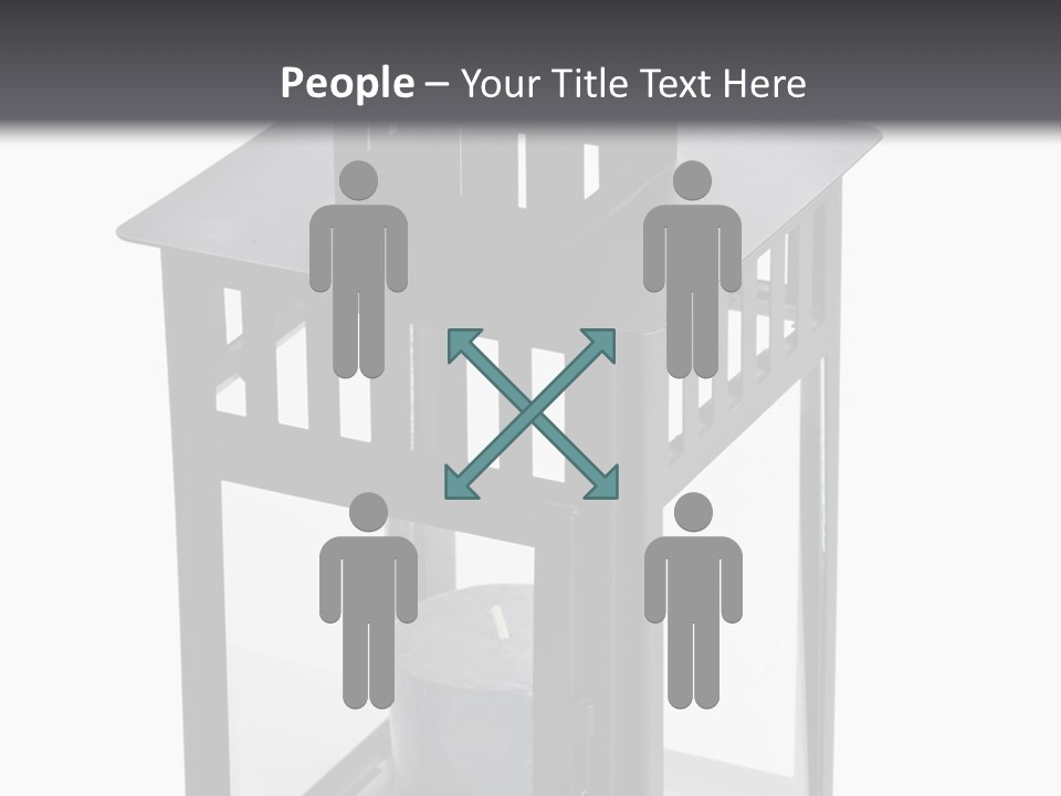 Decorative Illuminated East PowerPoint Template