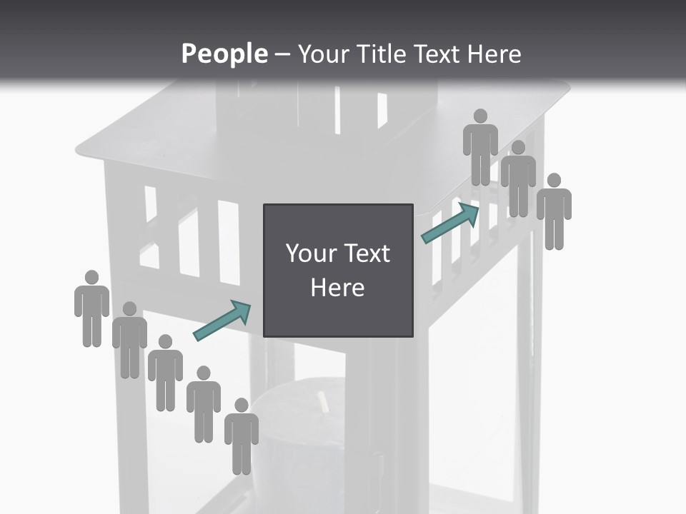 Decorative Illuminated East PowerPoint Template