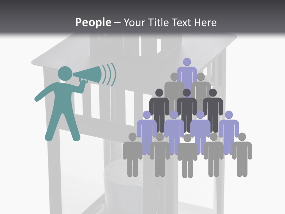 Decorative Illuminated East PowerPoint Template