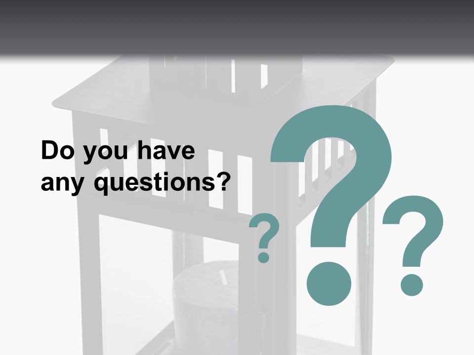 Decorative Illuminated East PowerPoint Template