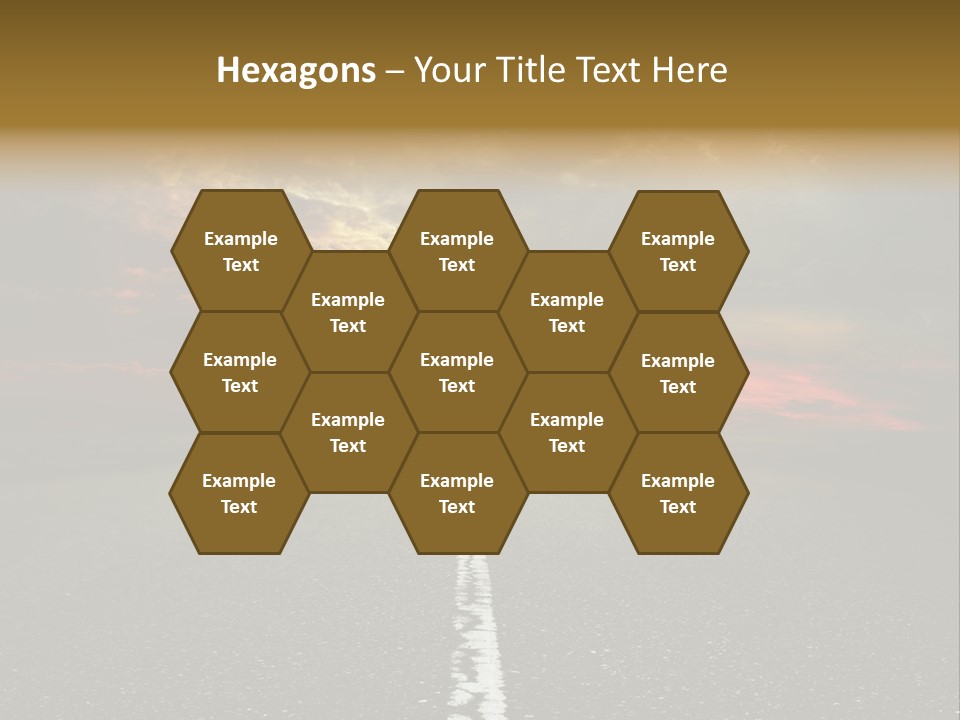 Plant Blue Sunrise PowerPoint Template