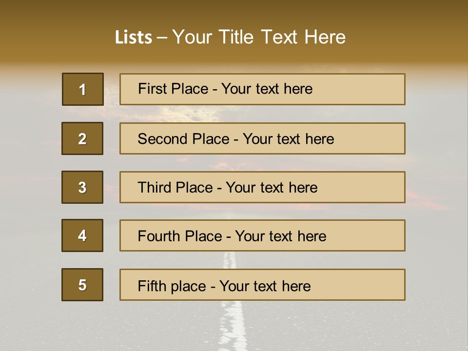 Plant Blue Sunrise PowerPoint Template