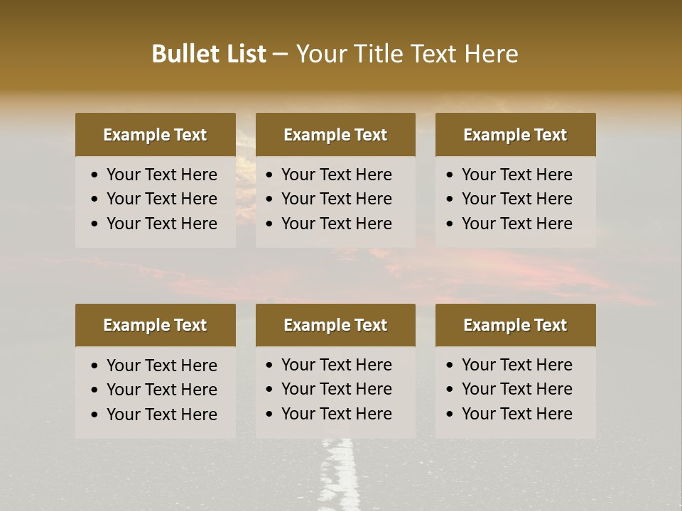 Plant Blue Sunrise PowerPoint Template