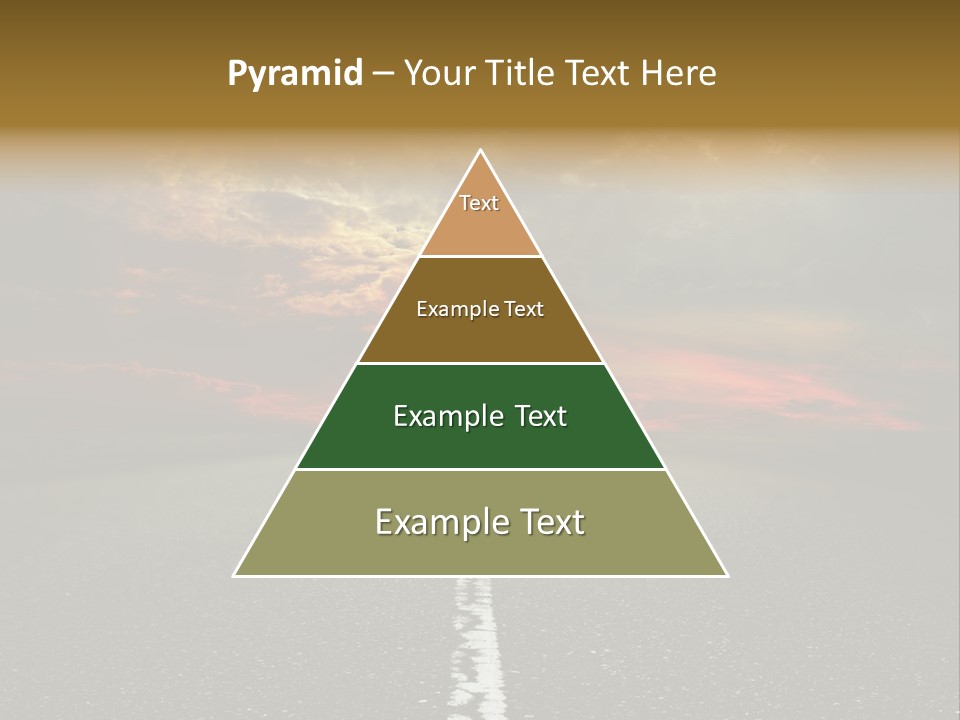 Plant Blue Sunrise PowerPoint Template