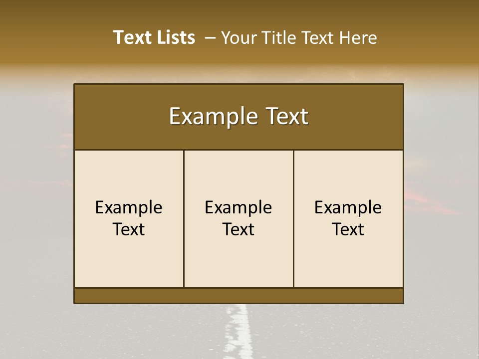 Plant Blue Sunrise PowerPoint Template