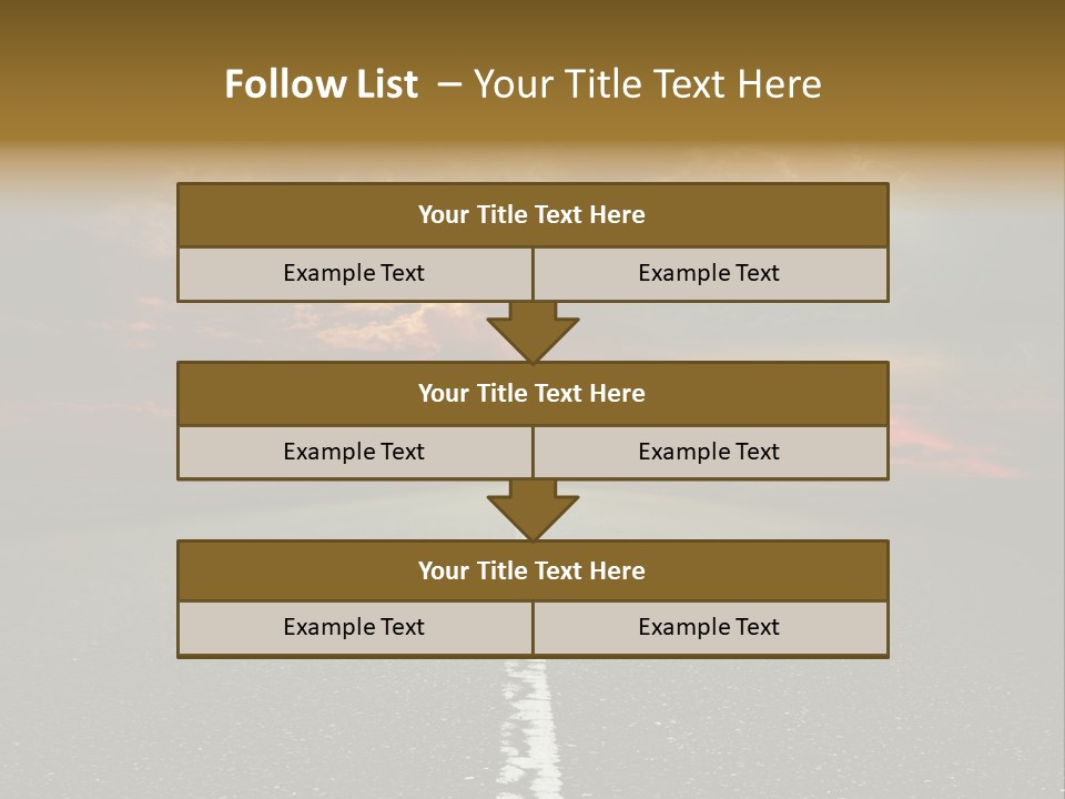 Plant Blue Sunrise PowerPoint Template
