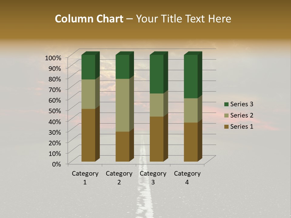 Plant Blue Sunrise PowerPoint Template