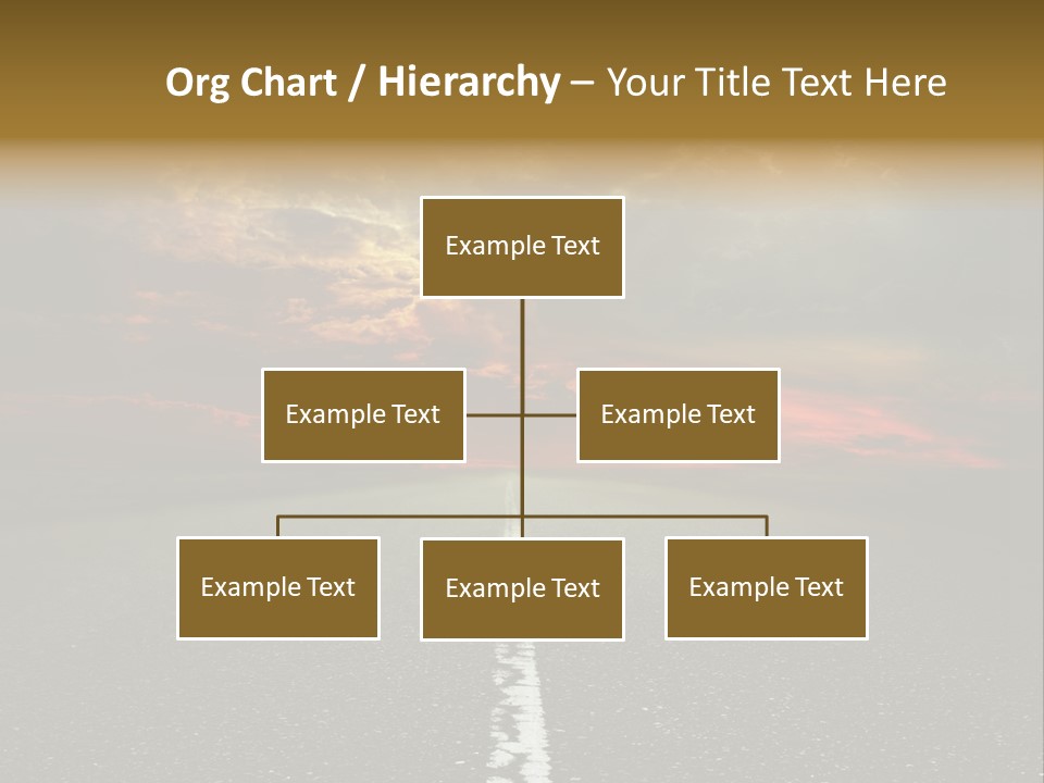Plant Blue Sunrise PowerPoint Template